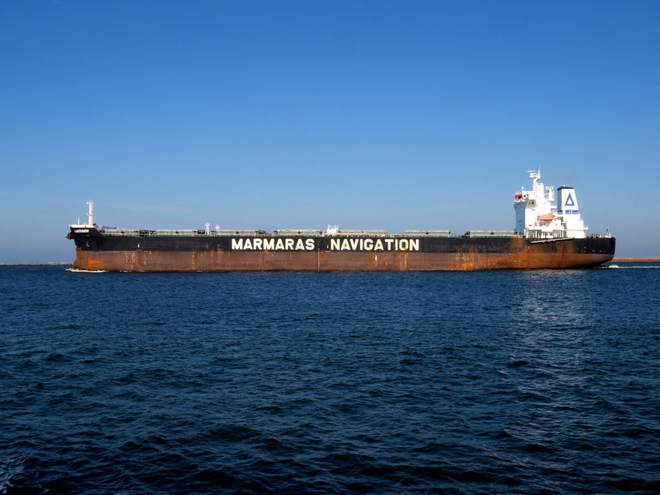 Faneromeni IMO 9343857 - Callsign SVKG at IJmuiden Hoogovens, Port of Amsterdam photo-21