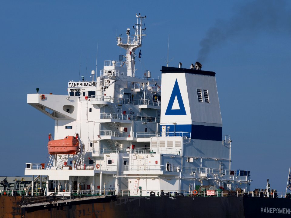 Faneromeni IMO 9343857 - Callsign SVKG at IJmuiden Hoogovens, Port of Amsterdam photo-11