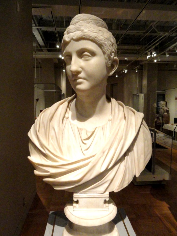 Faustina the Elder, wife of Emperor Antoninus Pius - Royal Ontario Museum - DSC09782