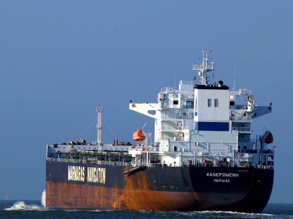 Faneromeni IMO 9343857 - Callsign SVKG at IJmuiden Hoogovens, Port of Amsterdam photo-15