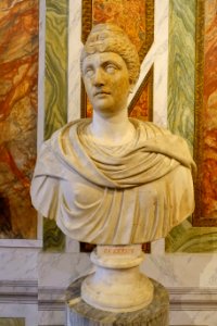 Faustina Maggiore, Roman, 138-141 AD, marble - Galleria Borghese - Rome, Italy - DSC04874