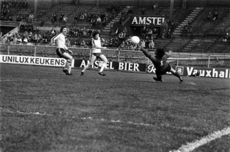 FC Amsterdam tegen NAC 2-0, Stout scoort langs Jan de Jong, Bestanddeelnr 929-6638