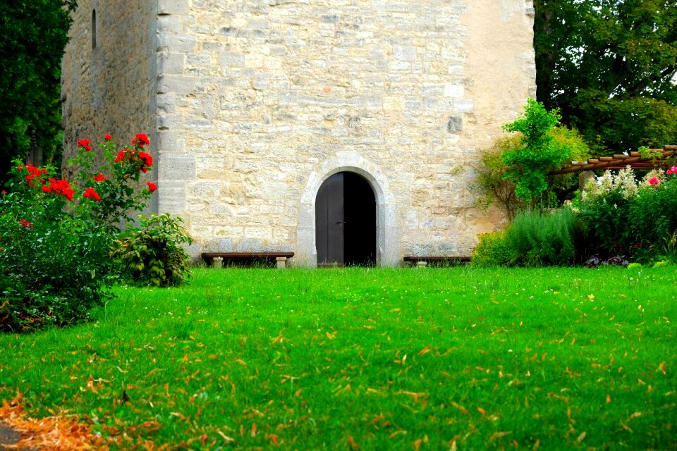 Stone masonry old photo