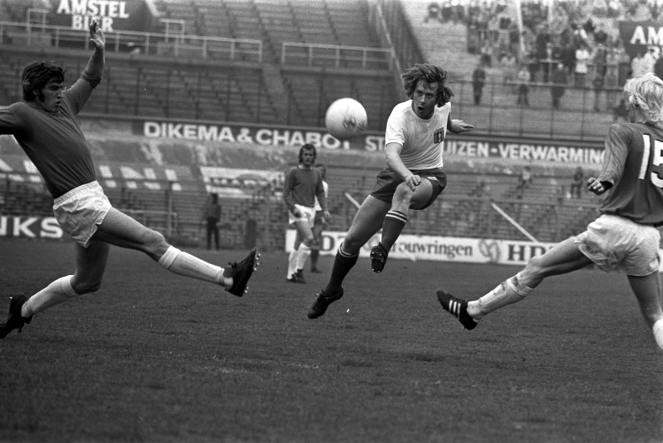 FC Amsterdam tegen NEC 1-1, spelmomenten, Bestanddeelnr 926-3760