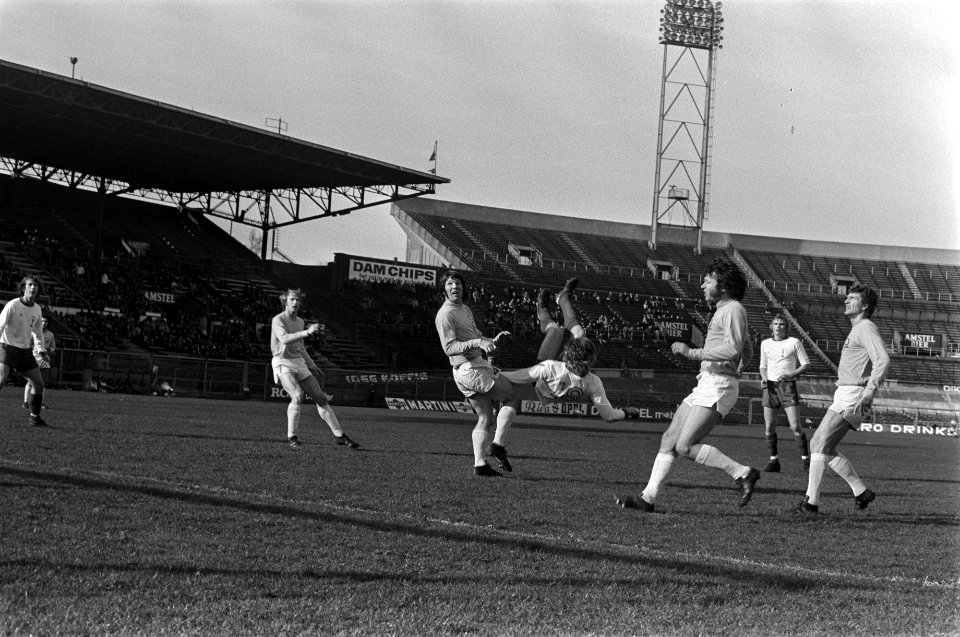 FC Amsterdam tegen Graafschap 6-0, spelmomenten, Bestanddeelnr 927-7606