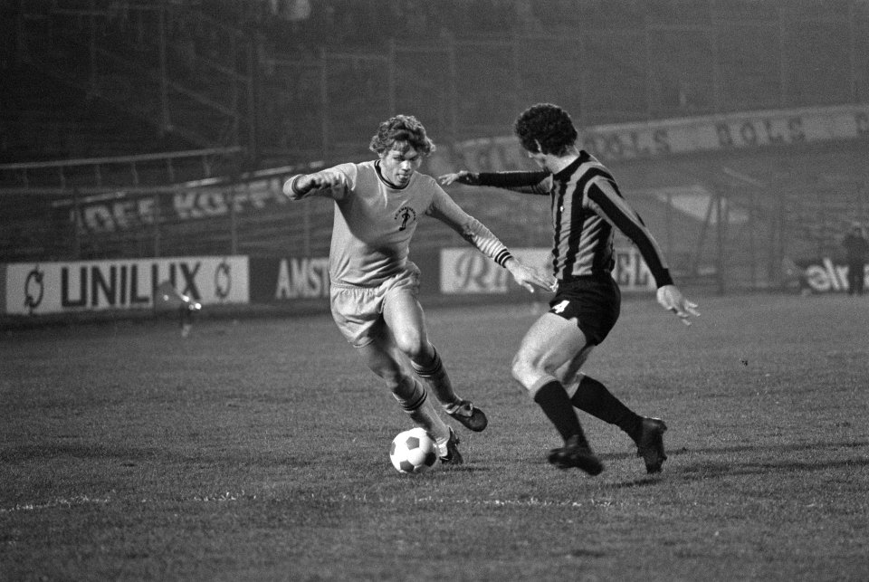 FC Amsterdam tegen Inter Milan 0-0 (UEFA), spelmomenten, Bestanddeelnr 927-5680