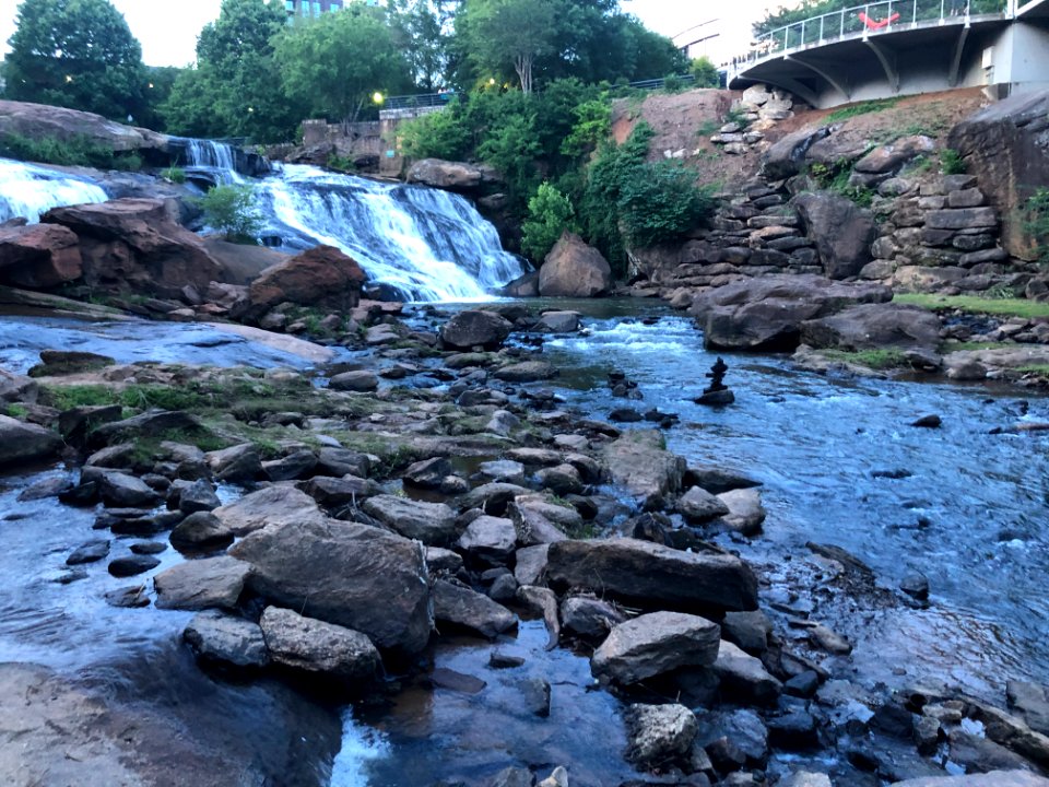 Falls Park on the Reedy, Greenville SC June 2019 2