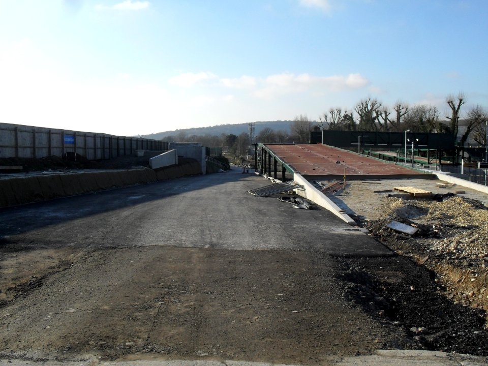 Falmer Station during Rebuilding Work (November 2010) (2)