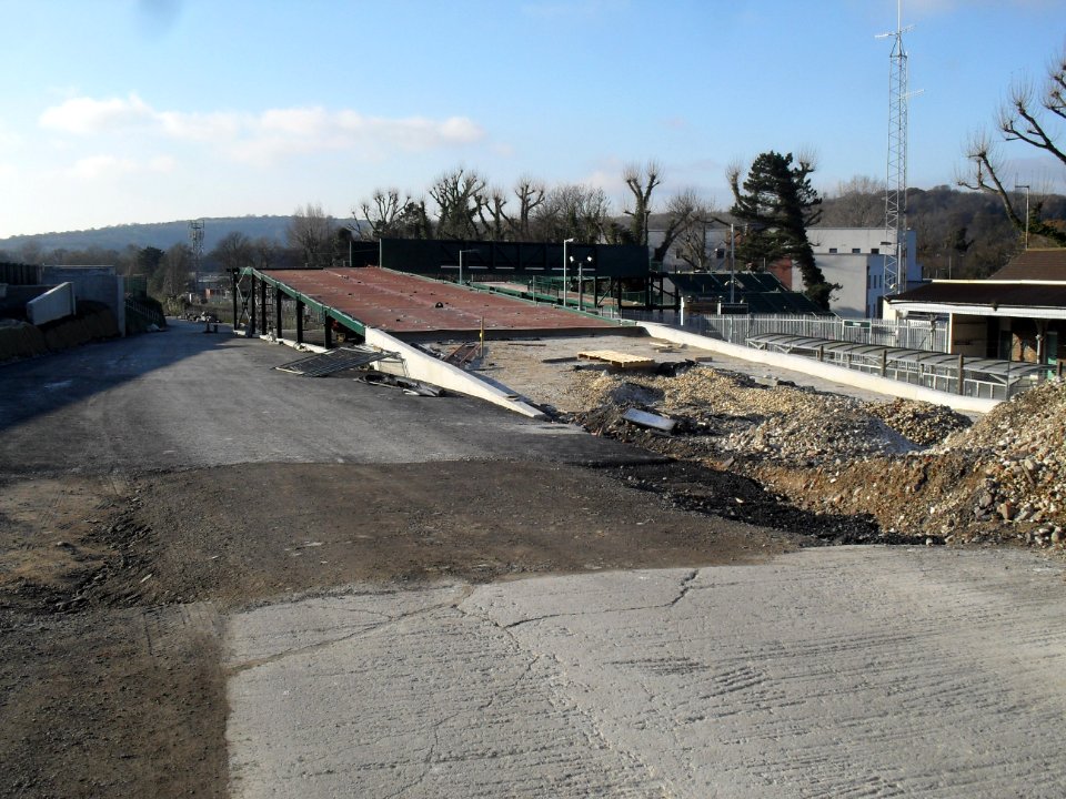 Falmer Station during Rebuilding Work (November 2010) (3)