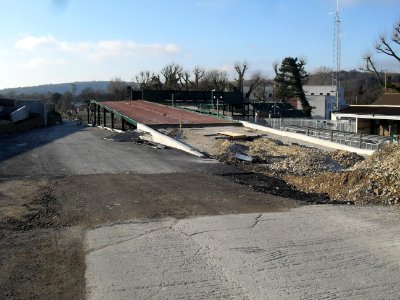 Falmer Station during Rebuilding Work (November 2010) (3)