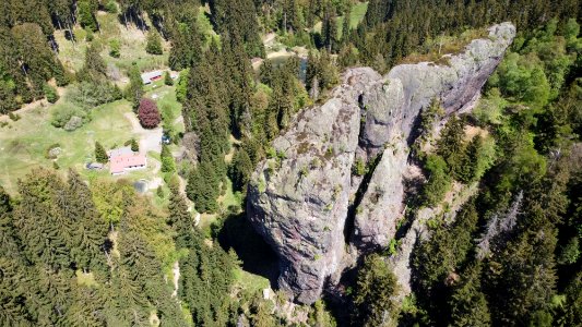 Falkenstein in Thuringia May 2020