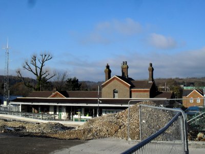 Falmer Station during Rebuilding Work (November 2010) (5)