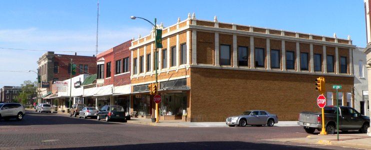 Falls City, Nebraska Stone from 16 face NE 2