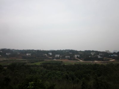 Farms and cottages in Tiaoma Town of Yuhua District, Changsha, Hunan, China