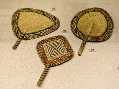 Fans, Marshall Islands, 1905-1909 - Ethnological Museum, Berlin - DSC01176