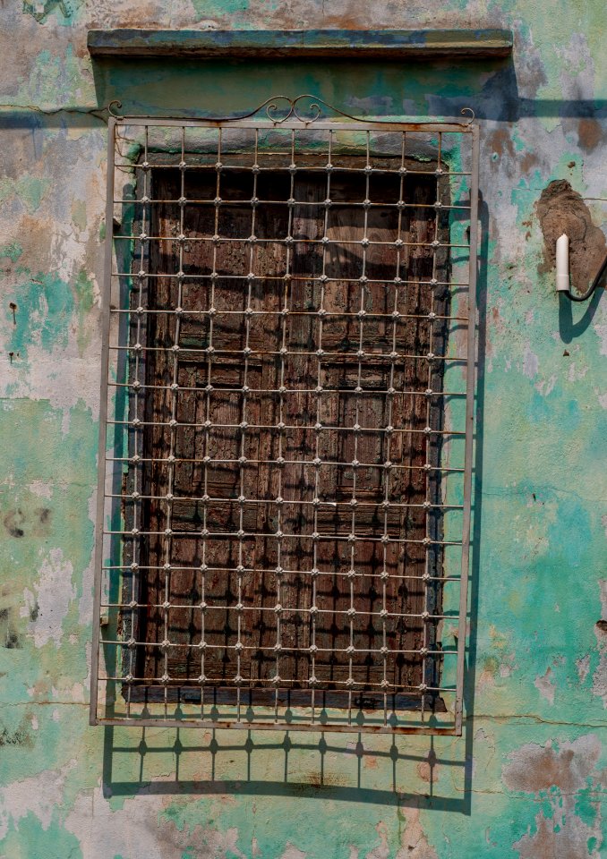 Farmhouse window at ports of Altagracia in the ports of Altagracia