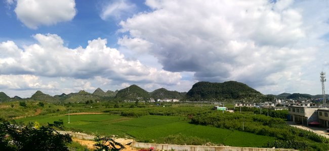 Farm scenery of Anshun in Guizhou, China