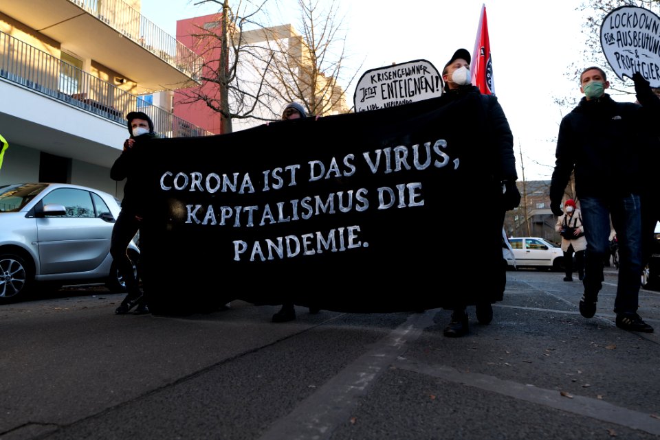 FCK2020 demonstration Berlin 2020-12-30 06