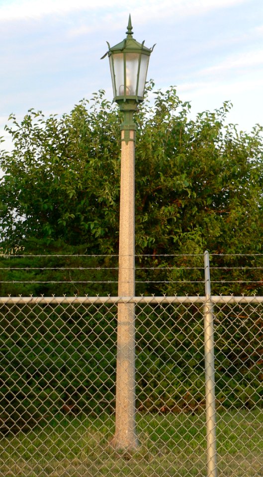 FCC Hall County site lamppost