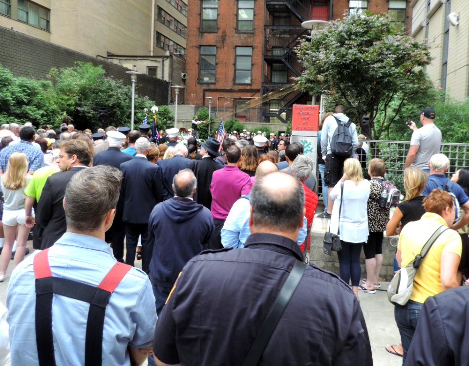 FDNY 9-11 memorial at Ritz Plaza 48 St jeh