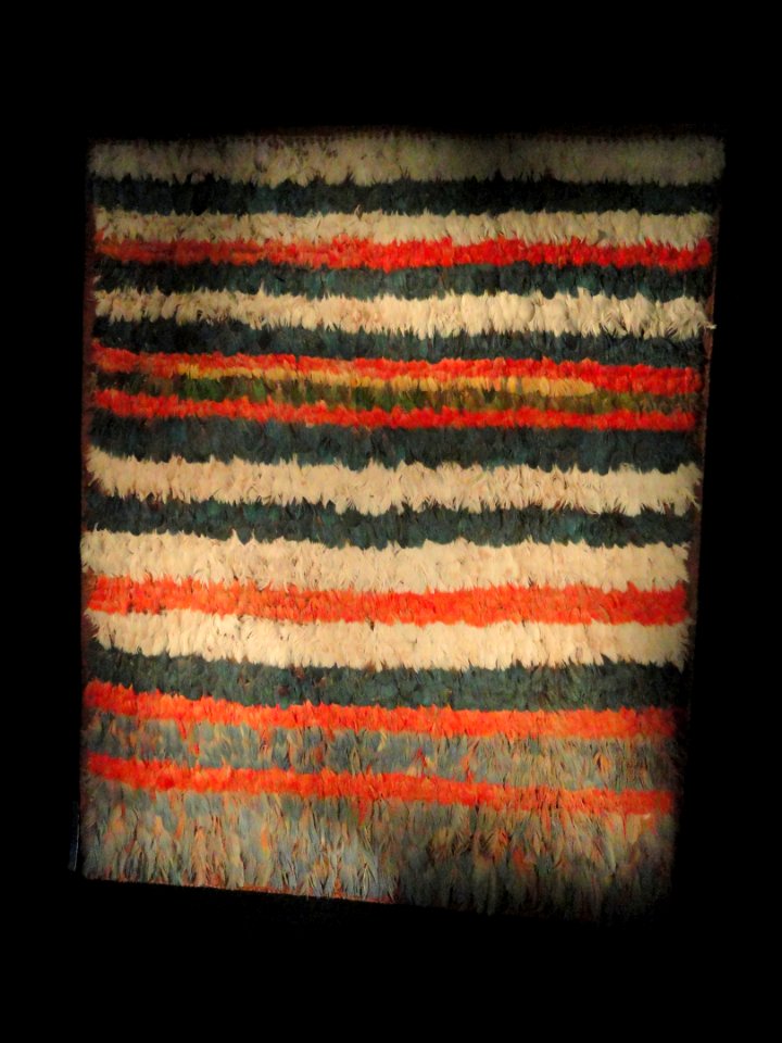 Feather Panel, 1000 AD, Huari - Houston Museum of Natural Science - DSC02159