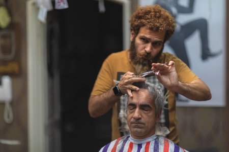 Fashion stylists-Jorj Barber shop-Mashhad City-Iran 13