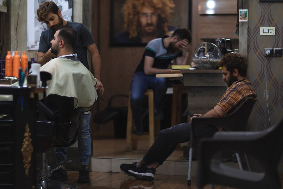 Fashion stylists-Jorj Barber shop-Mashhad City-Iran 06