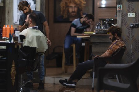 Fashion stylists-Jorj Barber shop-Mashhad City-Iran 06