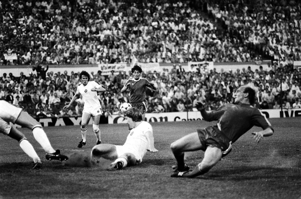 FC Bayern Munchen tegen Aston Villa 0-1 Europa Cup I spelmomenten, Bestanddeelnr 932-1814