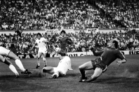 FC Bayern Munchen tegen Aston Villa 0-1 Europa Cup I spelmomenten, Bestanddeelnr 932-1814