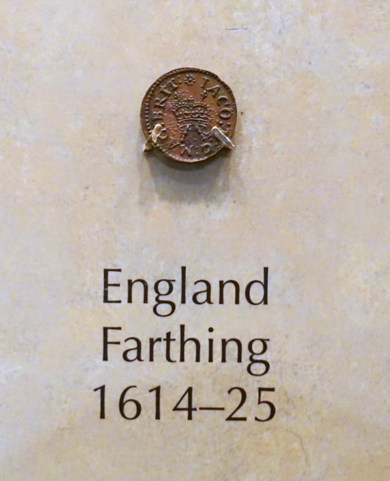Farthing, England, 1614-1625 - National Museum of American History - DSC00171