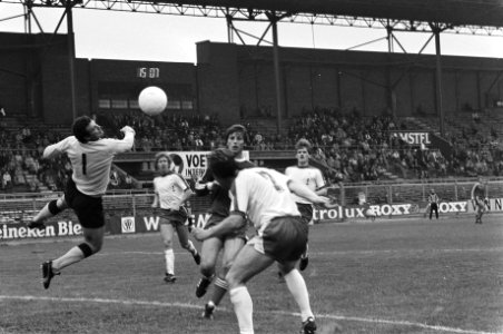 FC Amsterdam tegen FC Twente 1-3, doelman Stuy bedreigd, Bestanddeelnr 929-3649