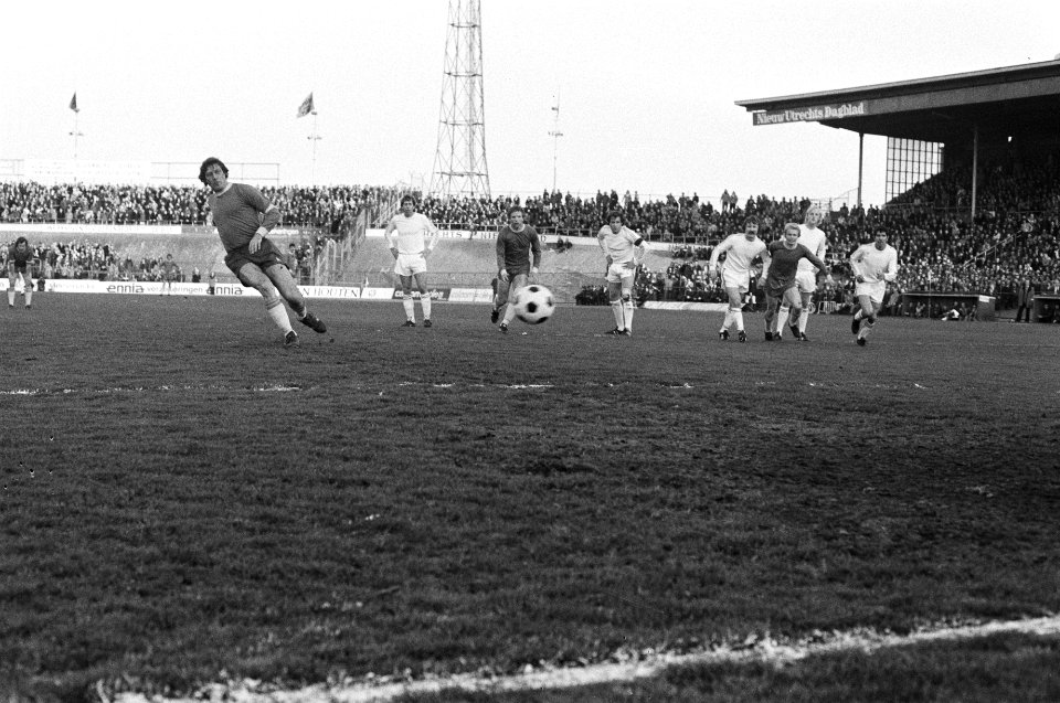 FC Den Haag tegen PEC Zwolle (halve finale KNVB-beker) in Utrecht penalty, scor, Bestanddeelnr 929-1480