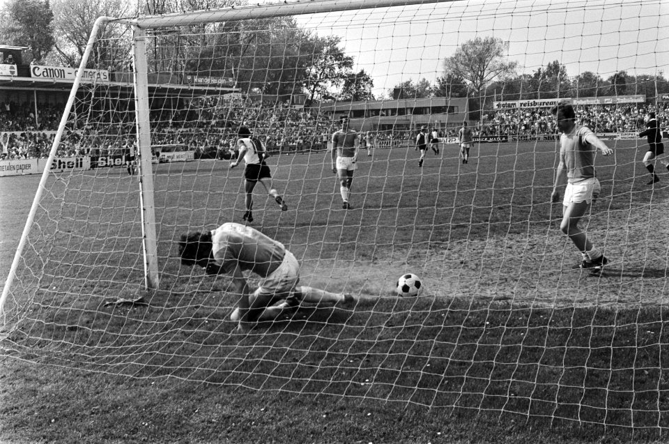 FC Den Haag tegen Feyenoord 1-8, doelpunt, Bestanddeelnr 928-5696