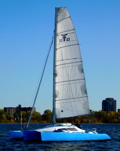 Farrier F-22A trimaran sailboat 4094