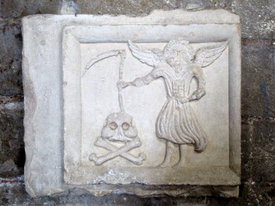 Father Time, Peterborough Cathedral