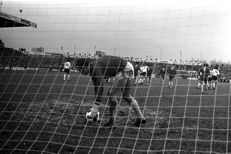FC Den Haag tegen Feyenoord 1-2, doelpunt, Bestanddeelnr 925-1644