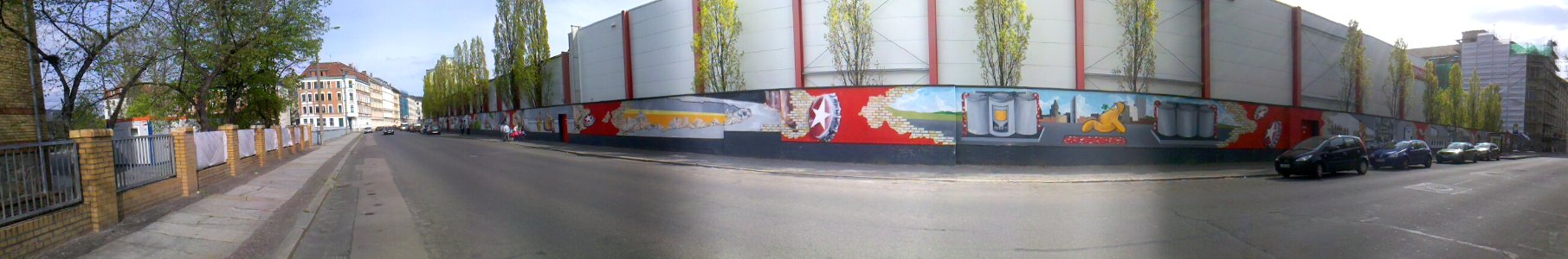 Fassade der Sternburg-Brauerei in Leipzig - 5