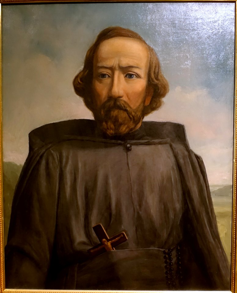 Father Jacques Marquette, copy by Donald G. McNab, 1895, oil on canvas - Château Ramezay - Montreal, Canada - DSC07422
