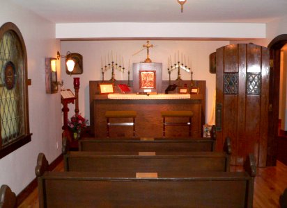 Father Flanagan house (Omaha) chapel 2