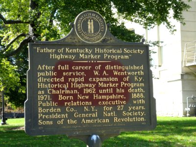 Father of Kentucky Historical Society Highway Marker Program - DSC09268