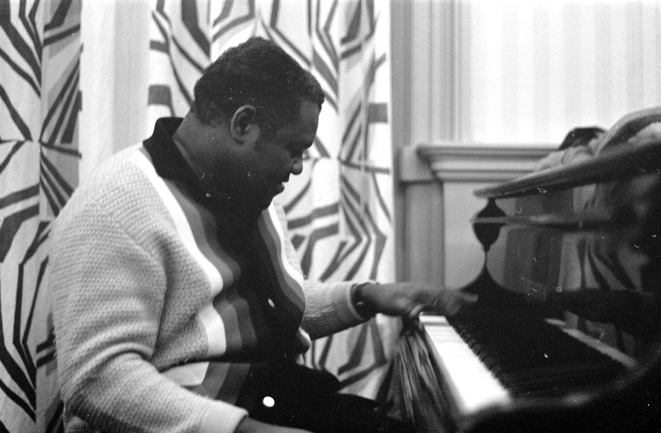 Fats Domino in Amsterdam, Fats tijdens zijn optreden in het Concertgebouw, Bestanddeelnr 914-4773
