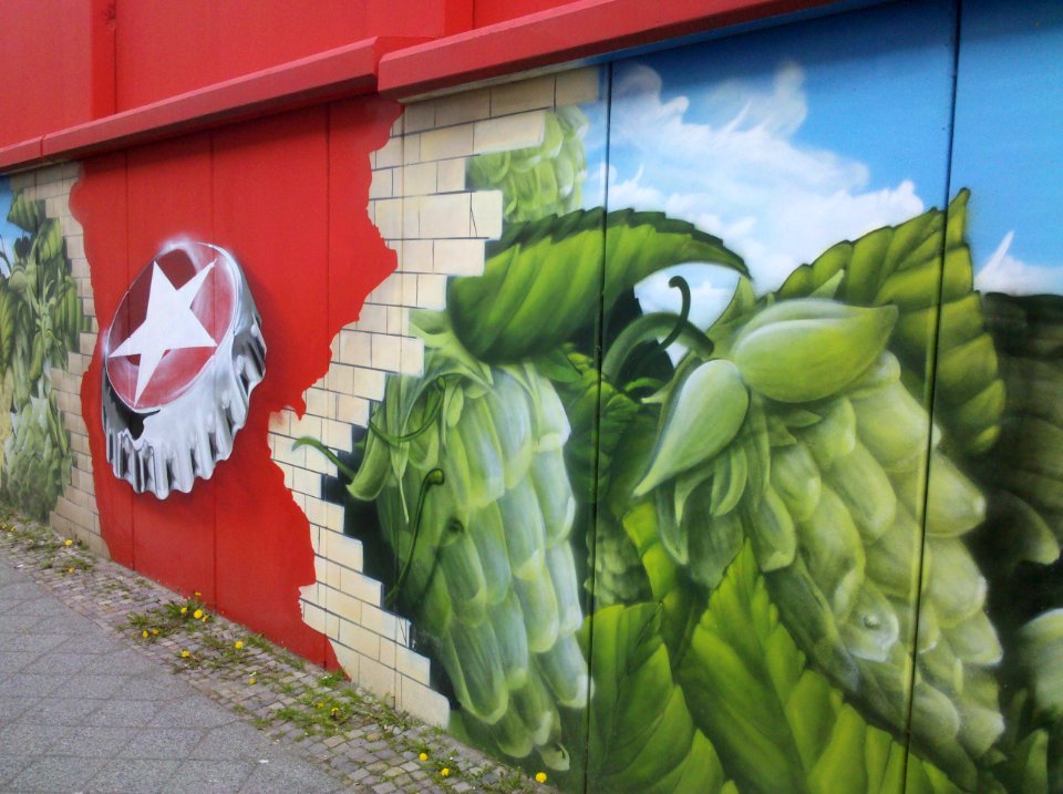 Fassade der Sternburg-Brauerei in Leipzig - 15
