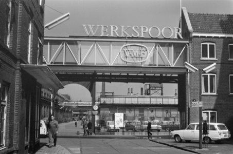 Fabriek van Werkspoor aan Oostenburgermiddenstraat te Amsterdam, exterieur, Bestanddeelnr 922-3243