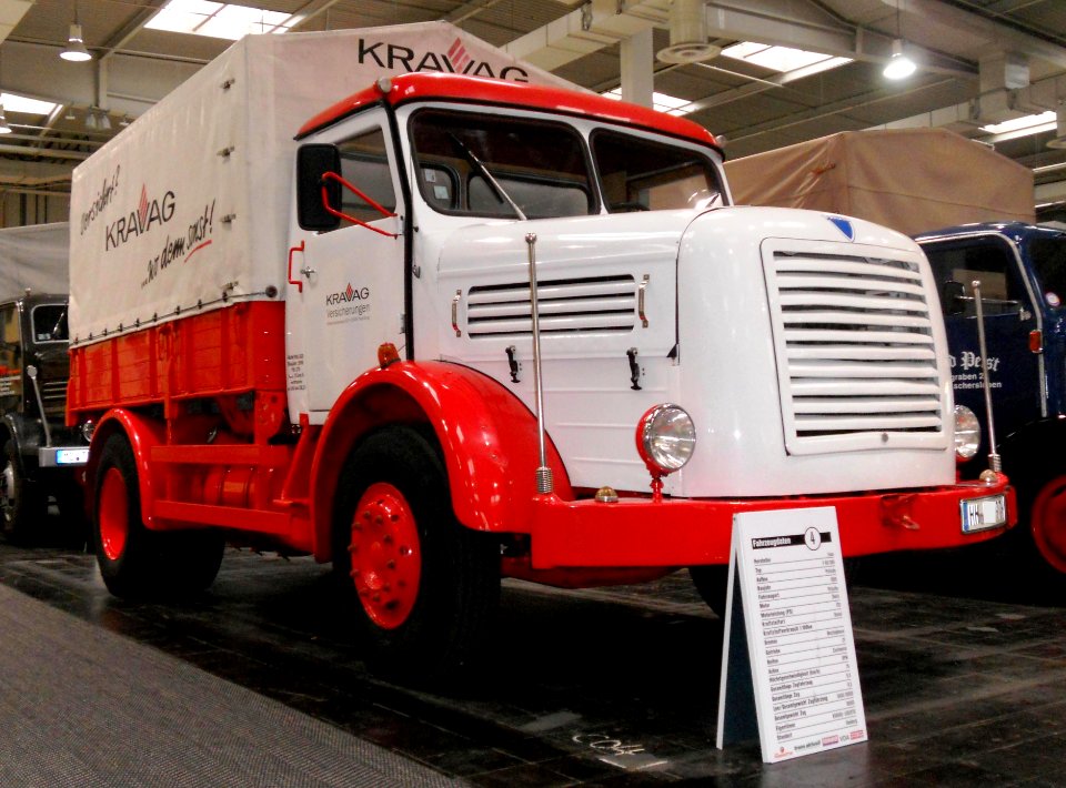 Faun F60 Prime Mover built in 1955. Spielvogel 2012