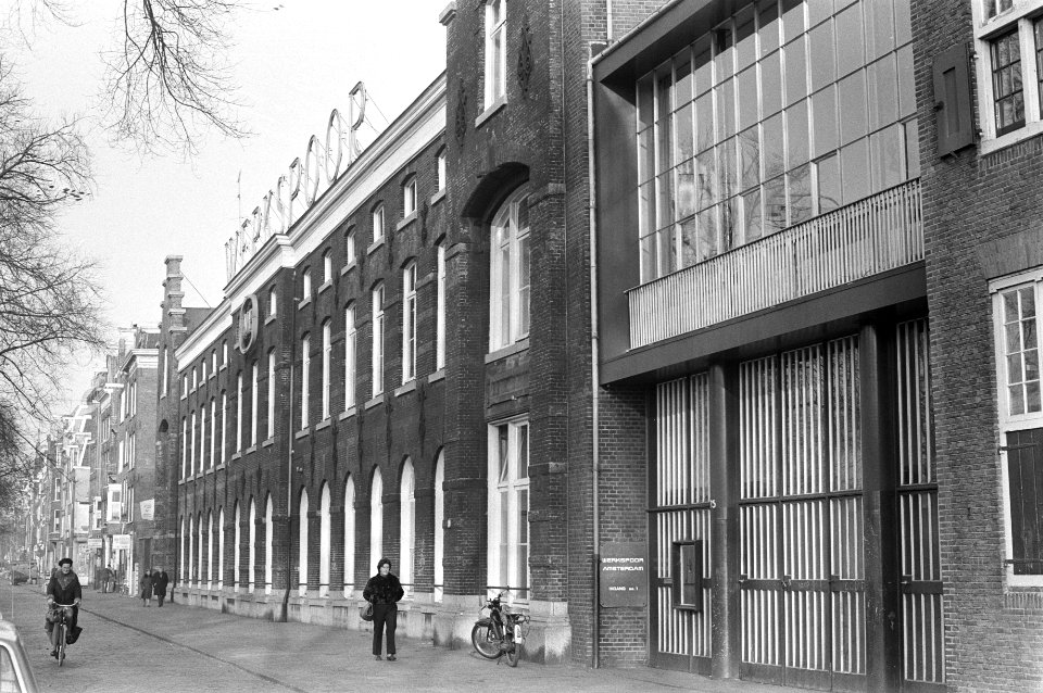 Fabriek Werkspoor op Wittenbrug Amsterdam, exterieur, Bestanddeelnr 925-1098