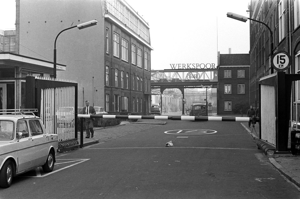 Fabriek Werkspoor op Wittenbrug Amsterdam, exterieur, Bestanddeelnr 925-1099