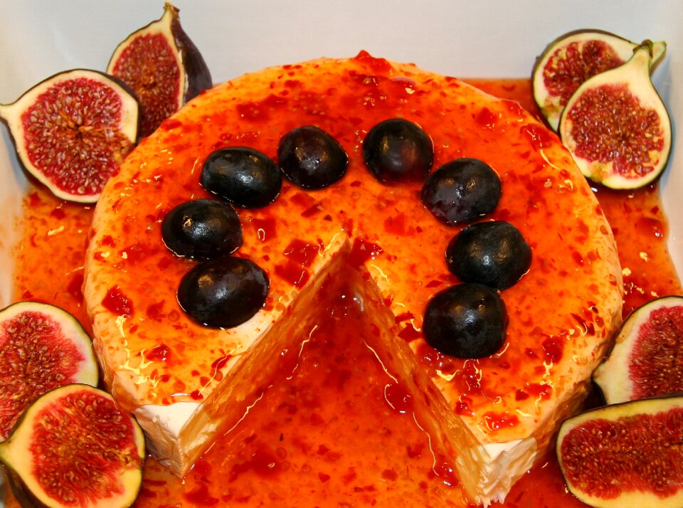 Chili figs chili dressing