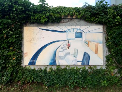 Fabrikstraße Dresden, Wandtafel Leitwarte 2001