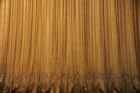 Curtain scene theater